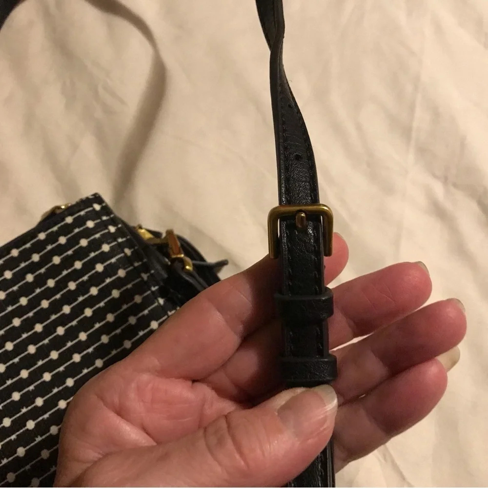 Fossil Bag Polka Dot Crossbody